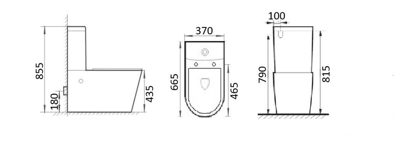 T6088 — VENICE Tornado Toilet Suite